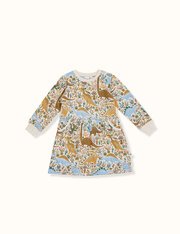 Goldie + Ace Dino Roar Pocket Dress-dresses-and-skirts-Bambini