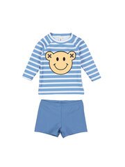 Huxbaby Smile Bear Stripe Swim Set-swimwear-Bambini
