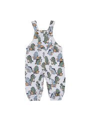 Huxbaby Dino Band Overall-jumpsuits-and-overalls-Bambini
