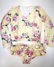 Seafolly L/S Rashie Set Lemon-swimwear-Bambini
