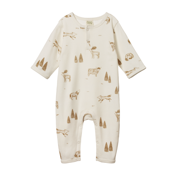 Nature Baby Henley Pyjama Suit