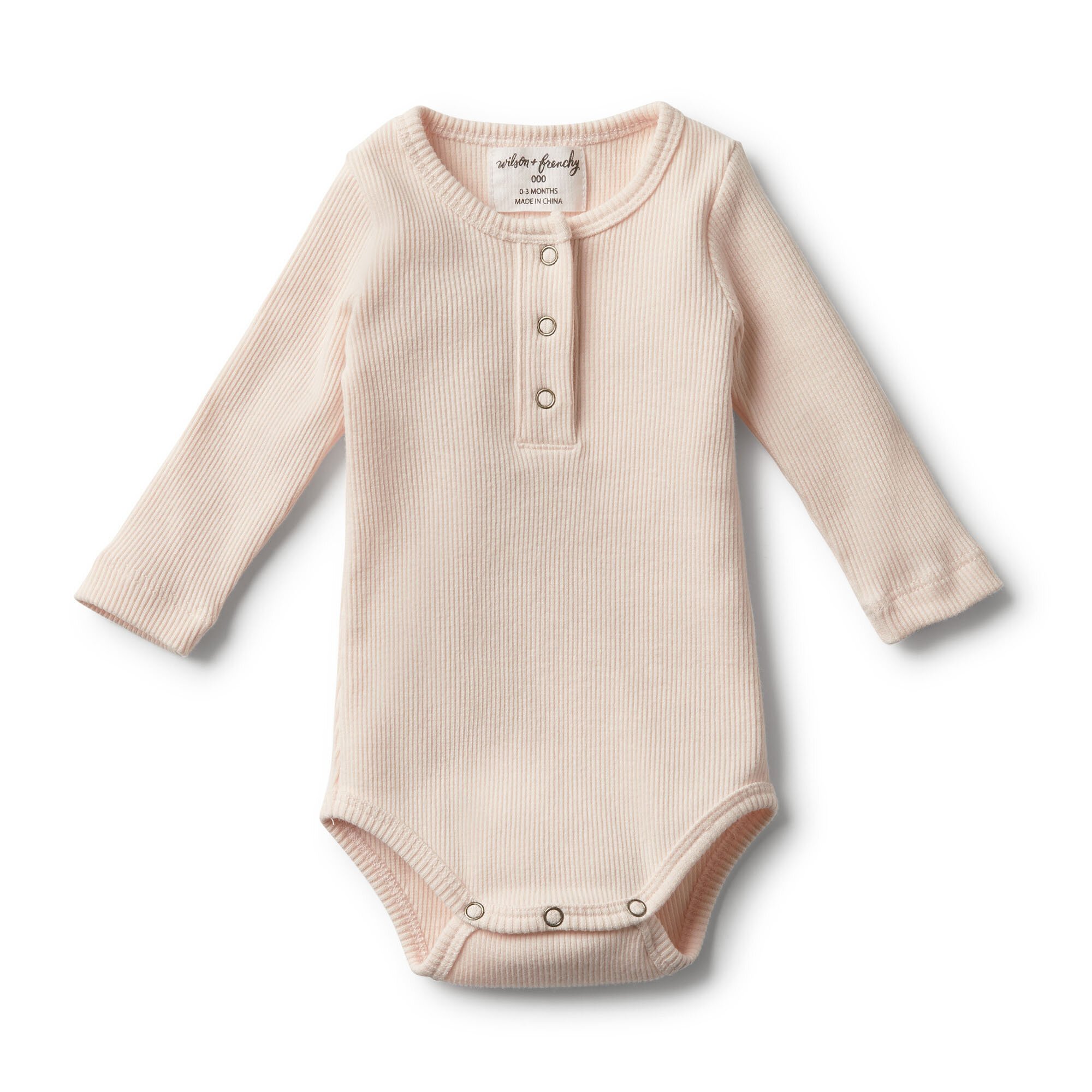 Retro Ringer Ribbed Bodysuit Mustard Bel Bow