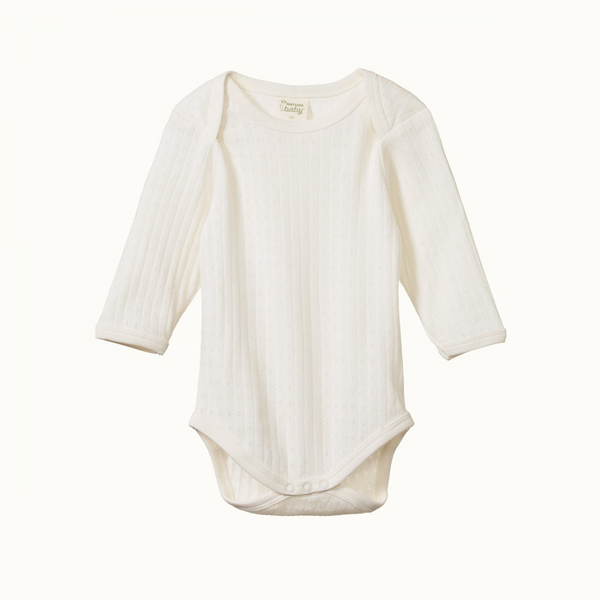 Nature Baby LS Pointelle Bodysuit