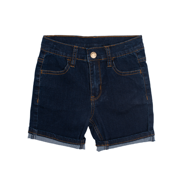 Rock Your Kid Raw Blue Loyalty Denim Shorts