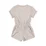 Paper Wings Heart Swan Romper with Cuffs