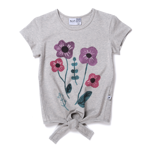 Minti Bouquet Tie Tee