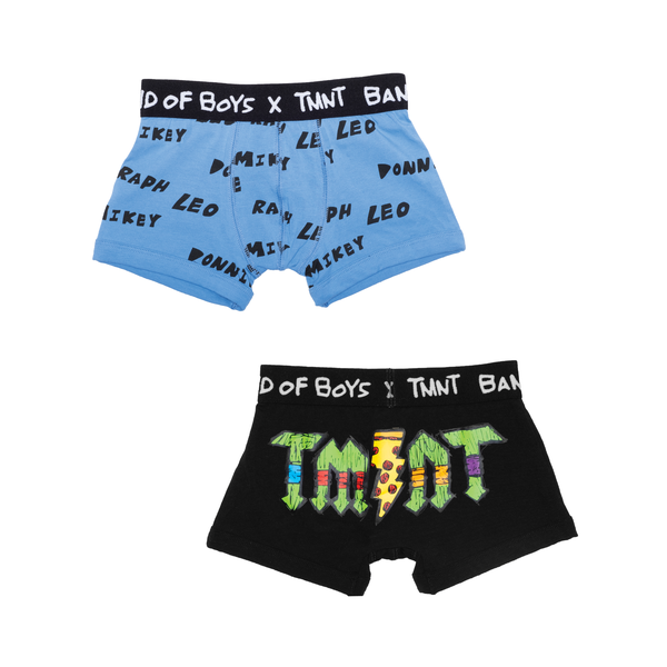 Band of Boys X Teenage Mutant Ninja Turtles 2 Pack Boxers