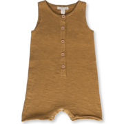 Grown Organic Slub Yarn Romper-bodysuits-and-rompers-Bambini