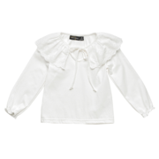 Rock Your Kid Frill Neck LS Tee-tops-Bambini