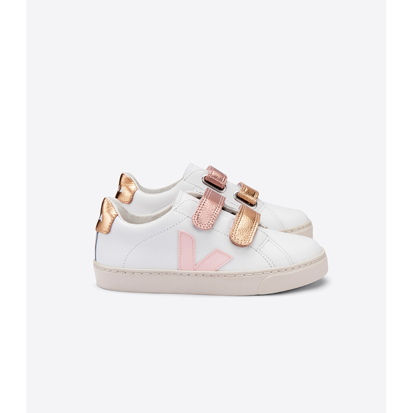 Veja Kids Esplar Velcro Leather Sneaker