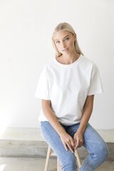 I Dig Denim Adult Organic Shay Tee-women-Bambini