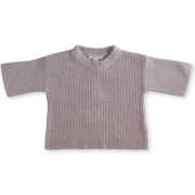 Grown Organic Dropped Shoulder Pull Over-tops-Bambini