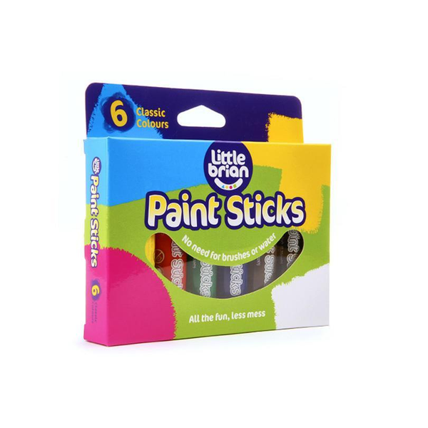 Little Brian Paint Sticks 6 Colours