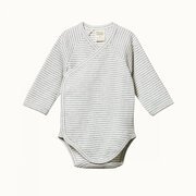 Nature Baby LS Kimono Bodysuit-bodysuits-and-rompers-Bambini
