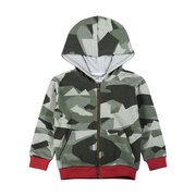 Paper Wings Reversible Tiger Camo Hoodie-tops-Bambini