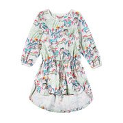 Paper Wings Wild Horses Drawstring Dress-dresses-and-skirts-Bambini