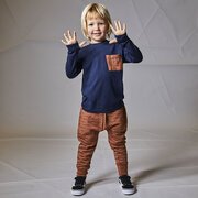 Little Flock Of Horrors Sawyer Dropcrotch Pants-pants-and-shorts-Bambini
