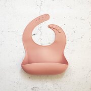 Over The Dandelions Silicone Bib-gift-ideas-Bambini
