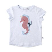 Minti Baby Painted Seahorse Tee-tops-Bambini