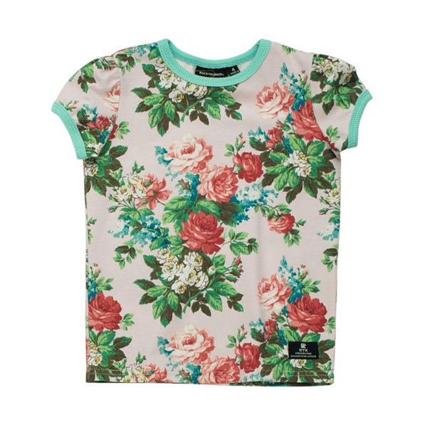 Rock Your Kid Cottage Garden Ringer Tee