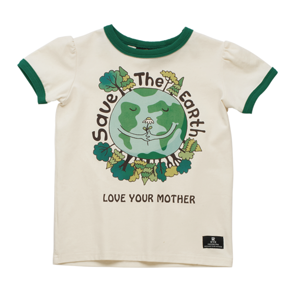 Rock Your Kid Love Your Mother Ringer Tee