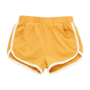 Rock Your Kid Mustard Farrah Shorts-pants-and-shorts-Bambini