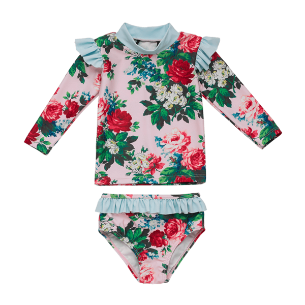 Rock Your Baby Cottage Garden Rashie Set