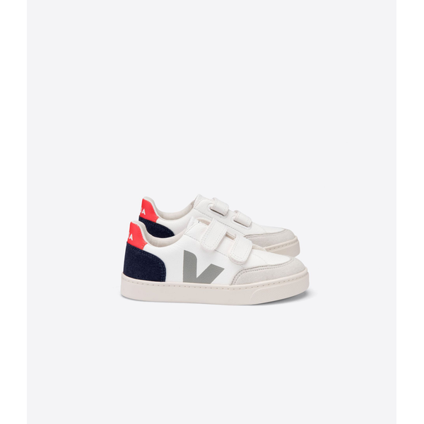 Veja Kids V12 Velcro Leather Sneaker