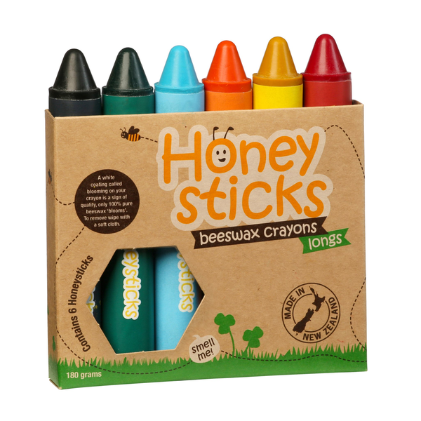 Honeysticks Beeswax Crayon Longs