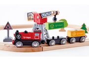 Hape Cargo Delivery Loop-girl-Bambini