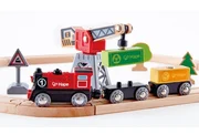 Hape Cargo Delivery Loop-girl-Bambini