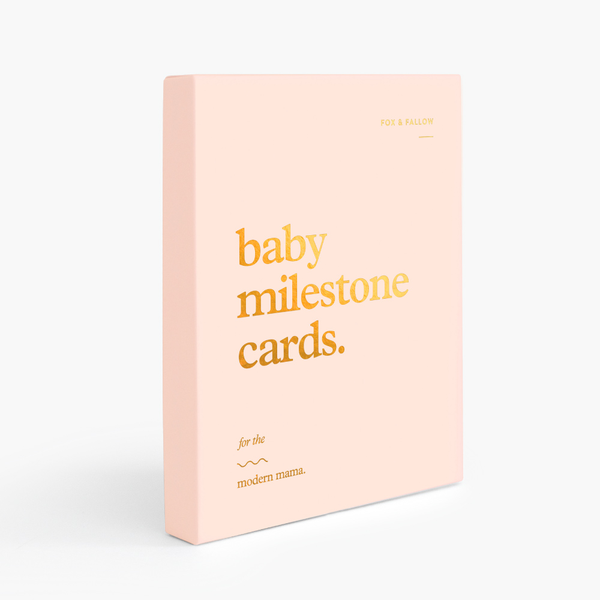 Fox & Fallow Baby Milestone Cards