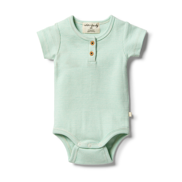 Wilson & Frenchy Organic Stripe Bodysuit