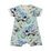 Paper Wings Hawaiian Raglan Cuffed Romper