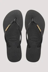 Havaianas Slim Logo Metallic Womens-footwear-Bambini
