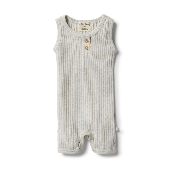 Wilson & Frenchy Organic Rib Growsuit