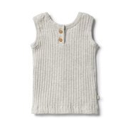 Wilson & Frenchy Organic Rib Tank-tops-Bambini