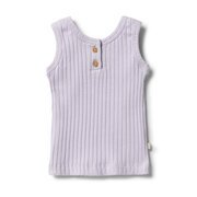 Wilson & Frenchy Organic Rib Tank-tops-Bambini