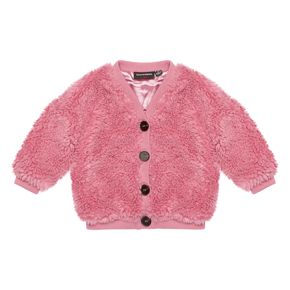 Buy Rock Your Baby Sherpa Cardigan Online At Bambini NZ