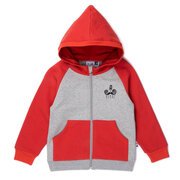Minti Circus Furry Zip Up-tops-Bambini