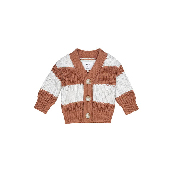 Huxbaby Stripe Chunky Cardigan