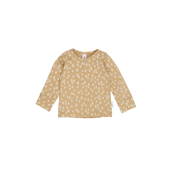 Huxbaby Honey Bee Rib Henley