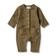 Wilson & Frenchy French Terry Growsuit-bodysuits-and-rompers-Bambini