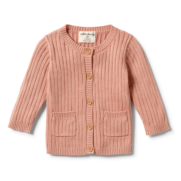 Wilson & Frenchy Knitted Rib Cardigan