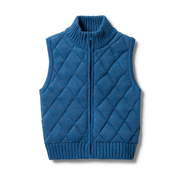 Wilson & Frenchy Knitted Quilted Vest