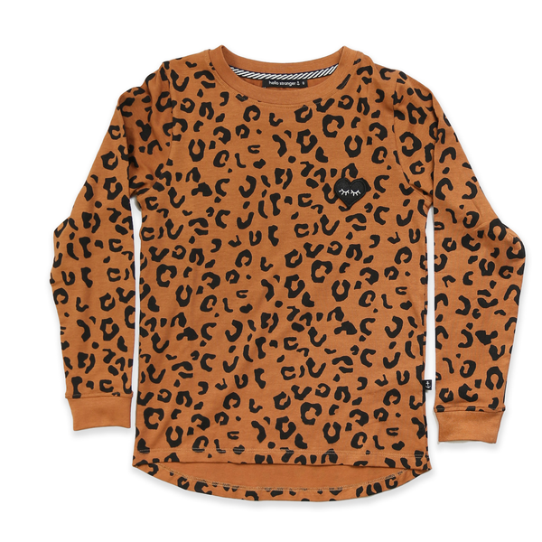 Hello Stranger Leopard Lovers LS Tee