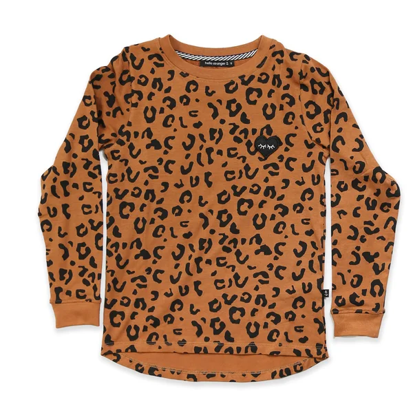 Hello Stranger Leopard Lovers LS Tee