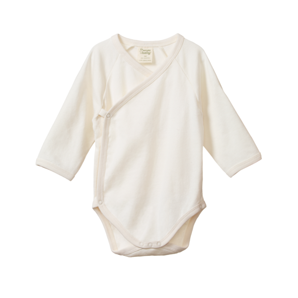 Nature Baby LS Kimono Bodysuit