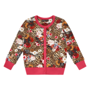 Rock Your Kid Leopard Floral Cardigan-tops-Bambini
