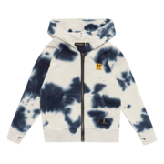 Rock Your Kid Blue Tie Dye Hoodie-jackets-and-cardigans-Bambini